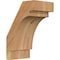 Ekena Millwork 6"W x 8"D x 12"H Merced Rough Sawn Knee Brace, Western Red Cedar BRC06X08X12MRC00RWR - alternate 1